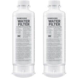 Samsung HAF-QIN-2P/EXP Genuine Refrigerator Water Filter, Pack of TWO, OEM